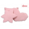 3-delar kuddar - pastel rosa