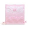 Accessor Förvaring till spjälsäng Little Prince/Princess rosa
