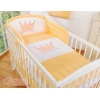 Baby Bäddset / Sängkläder 3-delar- Little Prince/Princess peach