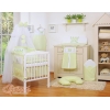 Baby Bäddset / Sängkläder 7 delar med myggnät Little Prince/Princess grön