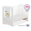 Baby Spjälsäng 120x60cm Nallebjörn med rosett blå no. 5004-07-323