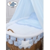 Babykorg med himmel på hjul Isabella no 50202-909*