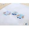 Babykorg med himmel Ugglor Bigi Zibi & Adele beige