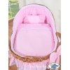 Babykorg Moseskorg Carina rosa