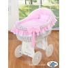Babykorg Moseskorg Carina rosa