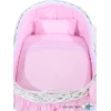 Babykorg Moseskorg Carina rosa