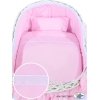 Babykorg Moseskorg Carina rosa