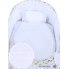 Babykorg Moseskorg Carina vit