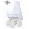 Babykorg Vit Rotting med Bäddset Sophia no 70202-912