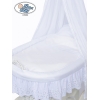 Babykorg Vit Rotting med Bäddset Sophia no 70202-912