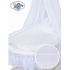 Babykorg Vit Rotting med Bäddset Sophia no 70202-912