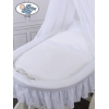 Babykorg Vit Rotting med Bäddset Sophia no 70202-912