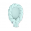 Babynest Fläta 2 in 1 - mynta