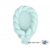 Babynest Fläta 2 in 1 - mynta