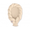 Babynest Spjälsskydd Två i En - beige