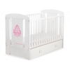 Babysäng 120x60cm Glamour med lådor MAXI