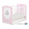 Babysäng 120x60cm Glamour med lådor STANDARD