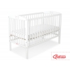 Babysäng 120x60cm med krona no. 5006-07- vit