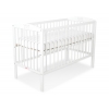 Babysäng 120x60cm med krona no. 5006-07- vit