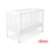 Babysäng 120x60cm med krona no. 5006-07- vit