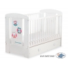 Babysäng 120x60cm Uglor med lådor MAXI