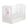 Babysäng 120x60cm Uglor med lådor MAXI