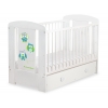 Babysäng 120x60cm Uglor med lådor MAXI