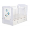 Babysäng 120x60cm Uglor med lådor MAXI