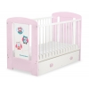 Babysäng 120x60cm Uglor med lådor MAXI