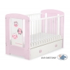 Babysäng 120x60cm Uglor med lådor MAXI