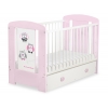 Babysäng 120x60cm Uglor med lådor MAXI