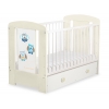 Babysäng 120x60cm Uglor med lådor MAXI