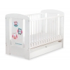 Babysäng 120x60cm Uglor med lådor STANDARD