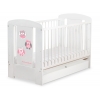 Babysäng 120x60cm Uglor med lådor STANDARD