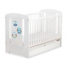 Babysäng 120x60cm Uglor med lådor STANDARD