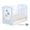 Babysäng 120x60cm Uglor med lådor STANDARD