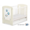 Babysäng 120x60cm Uglor med lådor STANDARD