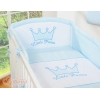 Bäddset / Baby Sängkläder 3-delar- Little Prince/Princess blå
