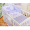 Bäddset / Baby Sängkläder 2-delar Little Prince/Princess lila