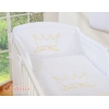 Bäddset / Baby Sängkläder 3-delar- Little Prince/Princess vit