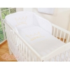 Bäddset / Baby Sängkläder 3-delar- Little Prince/Princess vit
