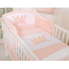 Bäddset / Sängkläder 2-delar Little Prince/Princess rosa