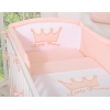 Bäddset / Sängkläder 3-delar- Little Prince/Princess rosa