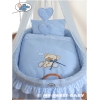 Bäddset / Sängkläder 2-delar till Babykorg no 99690e-323 or 79690e-323