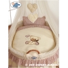 Bäddset / Sängkläder 2-delar till Babykorg no 99690e-326 or 79690e-326