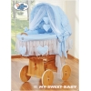 Bäddset / Sängkläder 2-delar till Babykorg no 58962-134 eller 78962-134