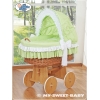 Bäddset / Sängkläder 2-delar till Babykorg no 58962-207 eller 78962-207