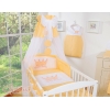 Bäddset / Sängkläder 7-delar med Sänghimmel - Little Prince/Princess peach