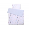 Bäddset / Sängkläder 2pcs 140x200 Junior - gray -blue stjärnor