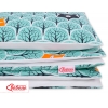 Bäddset / Sängkläder 2pcs 140x200 Junior -mint skog